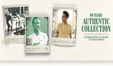 fred perry 60 years