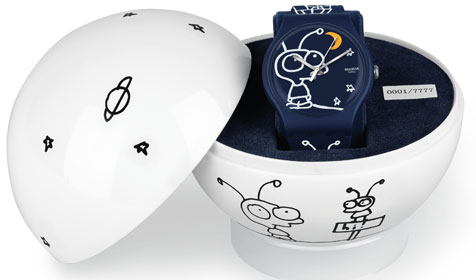 Swatch collaboration with Moby
